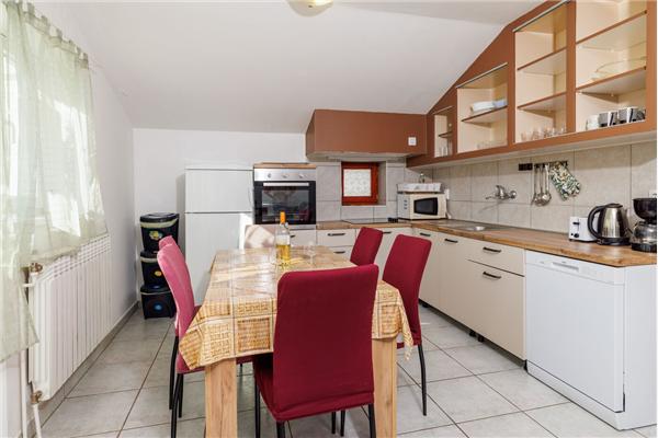 Apartment A3, for 6 persons