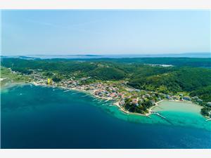 Apartmaji Darko Supetarska Draga - otok Rab, Kvadratura 70,00 m2