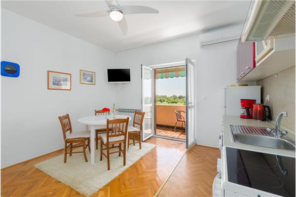 Apartment A1, for 3 persons