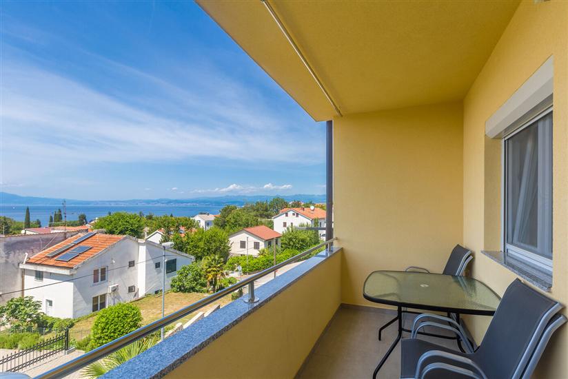 Apartment A1, for 3 persons