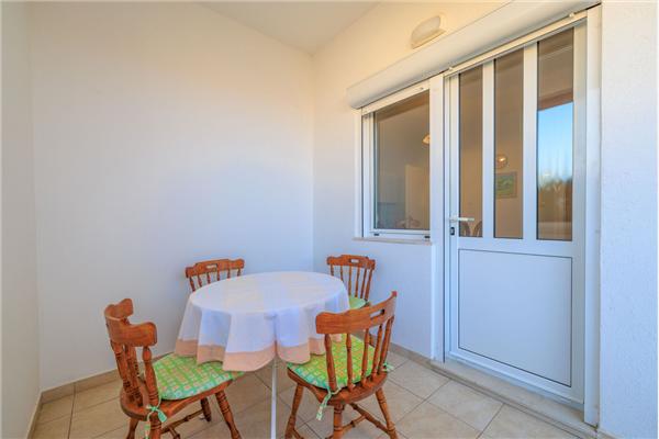 Apartment A1, for 4 persons