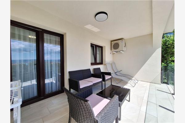 Apartment A2, for 6 persons