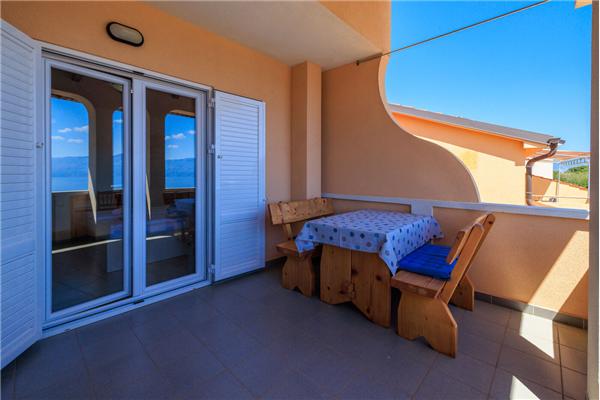 Apartment A1, for 4 persons