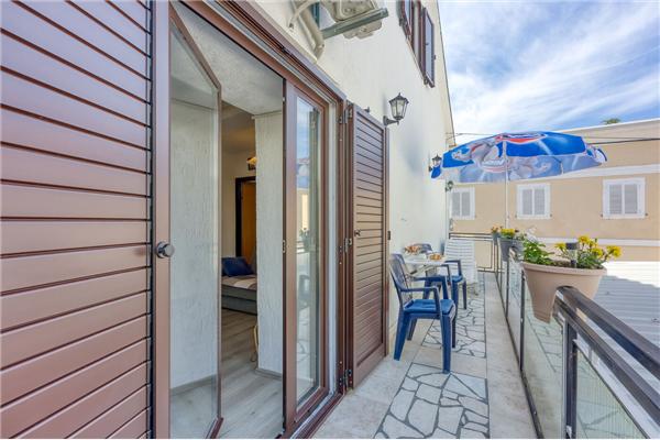 Apartment A1, for 2 persons