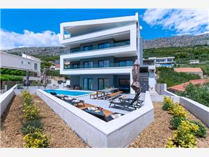 Villa Leona Dugi Rat, Storlek 700,00 m2, Privat boende med pool, Luftavstånd till havet 200 m