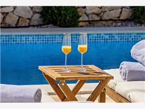 Villa Mare Vinisce, Stone house, Size 120.00 m2, Accommodation with pool