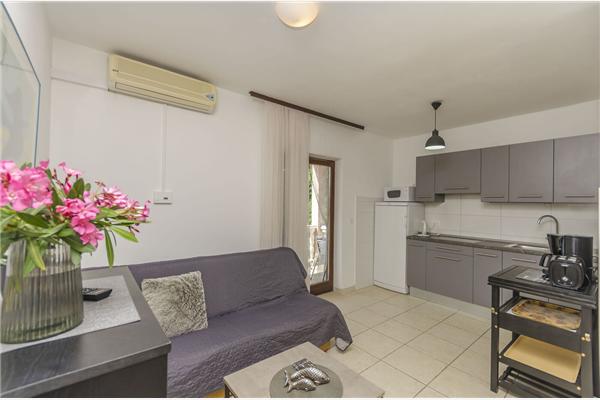 Apartment A2, for 3 persons