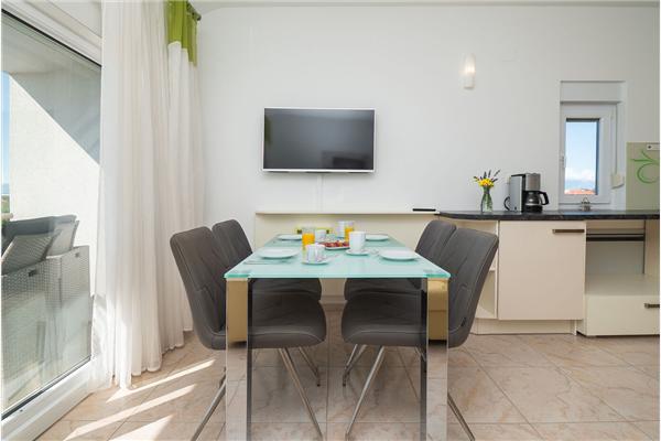 Apartment A1, for 3 persons