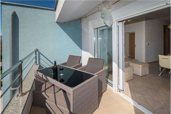 Apartment A2, for 3 persons