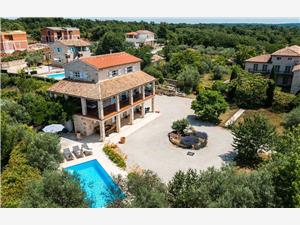 Villa Heraki Sveti Lovrec, Maison de pierres, Superficie 149,00 m2, Hébergement avec piscine