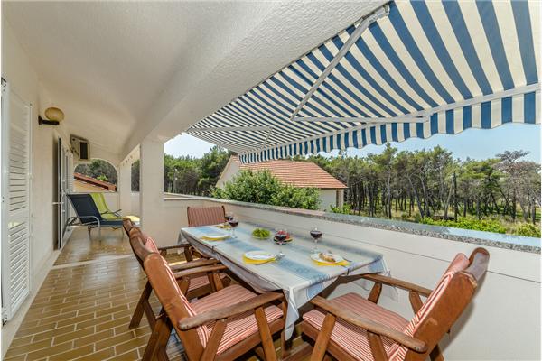 Apartment A1, for 4 persons