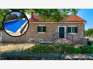 House STiKA Sibenik Riviera, Stone house, Size 52.00 m2, Accommodation with pool