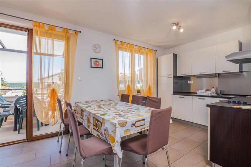 Apartment A1, for 6 persons