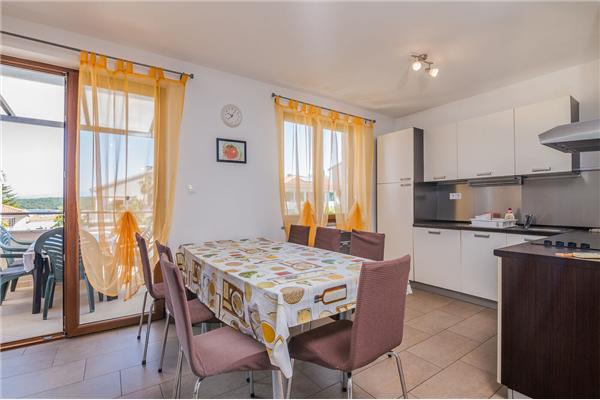 Apartment A1, for 6 persons