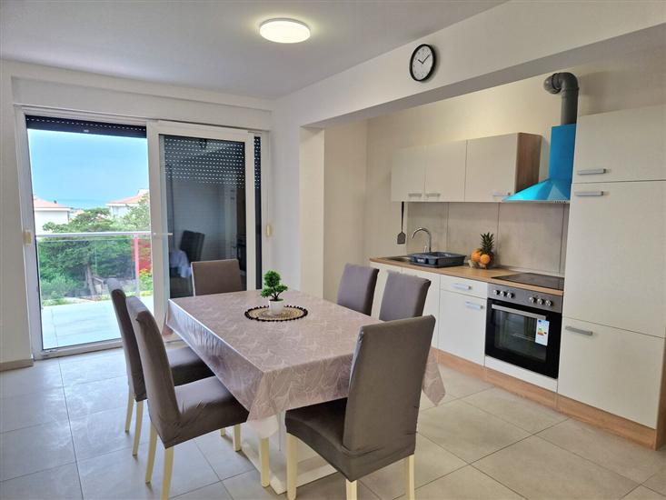 Apartment A3, for 6 persons