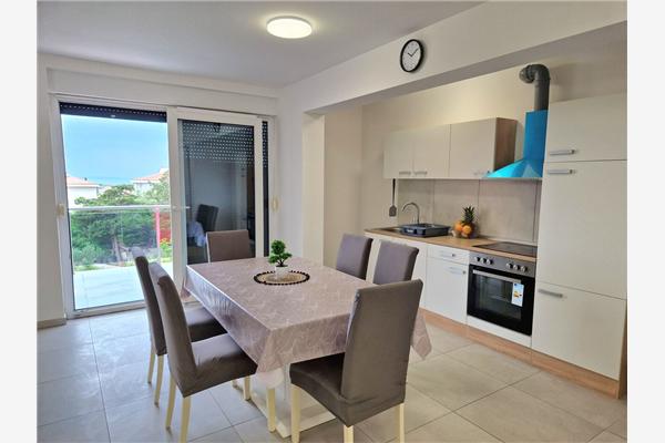 Apartment A3, for 6 persons