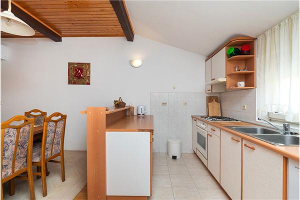 Apartment A3, for 8 persons