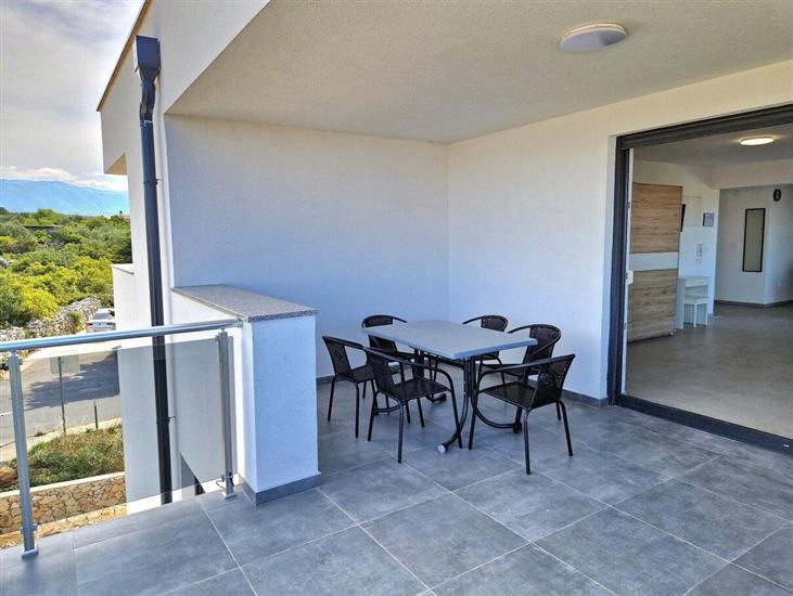 Apartment A4, for 6 persons