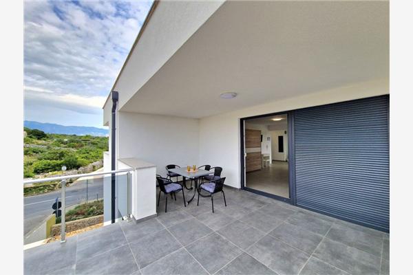 Apartment A4, for 6 persons