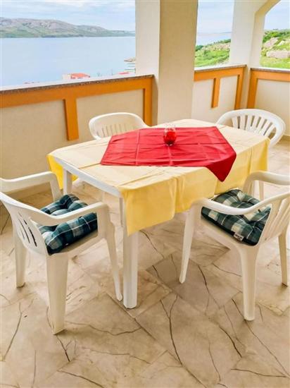 Apartment A1, for 4 persons