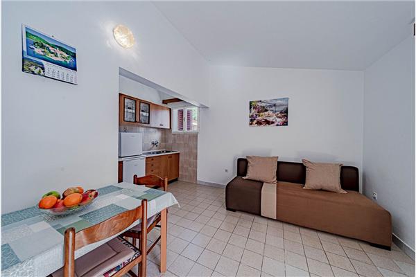 Apartment A1, for 3 persons