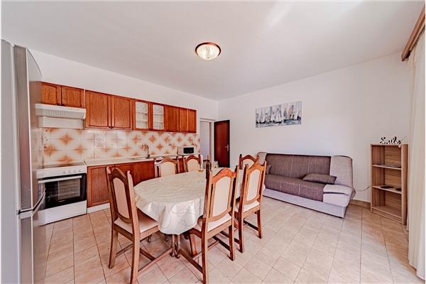 Apartment A3, for 10 persons