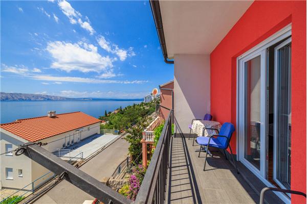 Apartment A1, for 4 persons