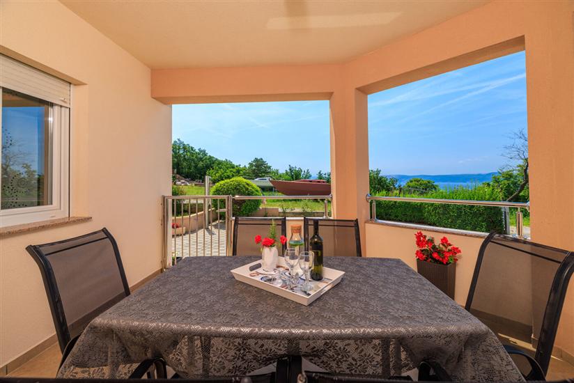 Apartment A1, for 4 persons