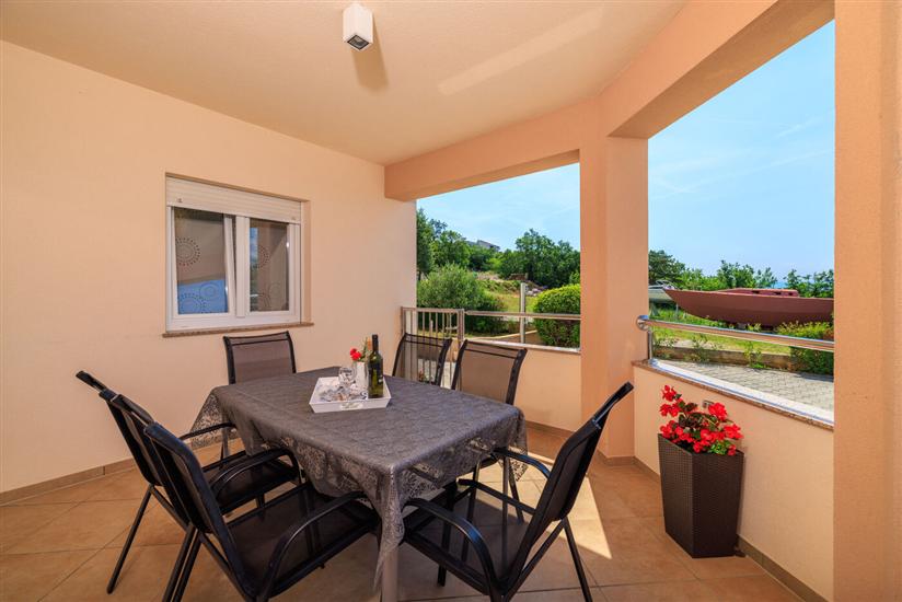 Apartment A1, for 4 persons