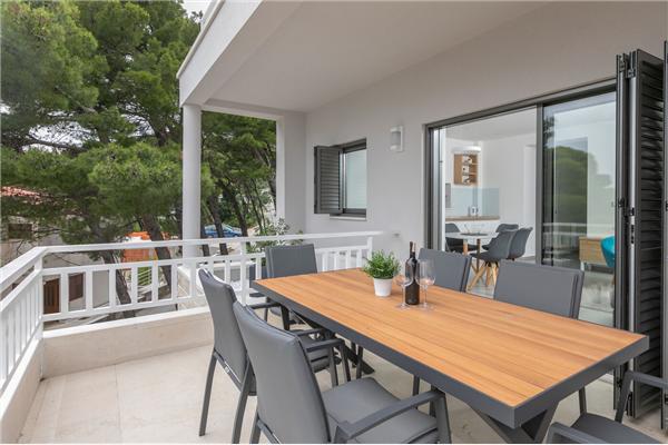 Apartment A2, for 6 persons