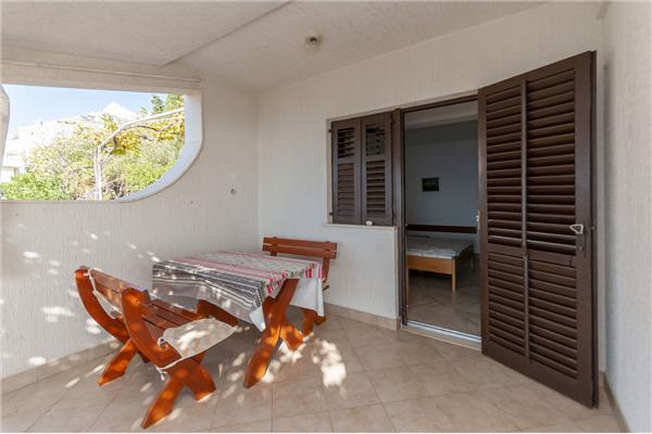 Apartment A1, for 3 persons