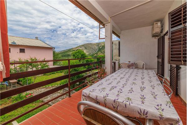 Apartment A1, for 4 persons