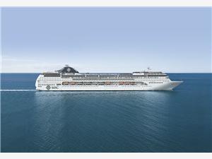 MSC Lyrica-cruise op de Middellandse Zee