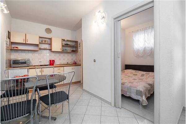Apartment A1, for 2 persons