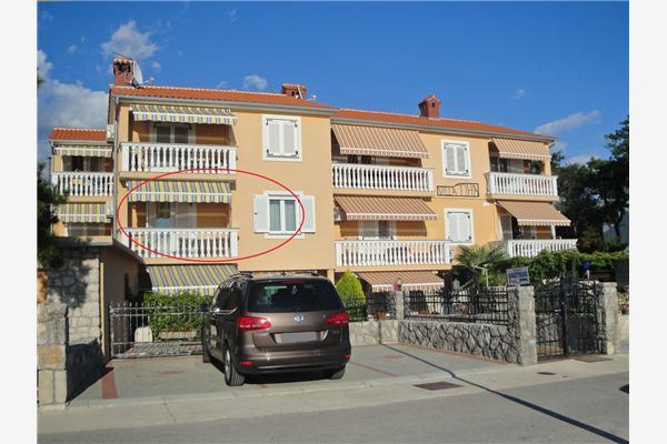 Apartment A1, for 3 persons
