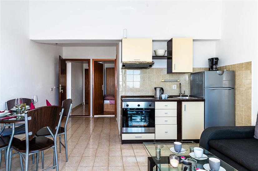 Apartment A1, for 3 persons