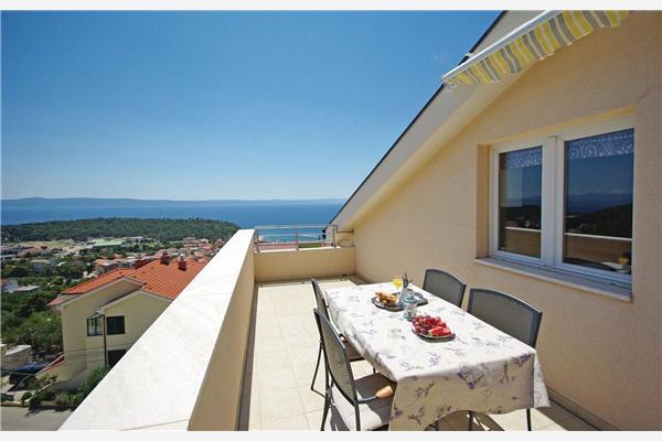 Apartment A1, for 5 persons