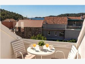 Apartment Niks Vela Luka - island Korcula, Size 50.00 m2, Airline distance to the sea 100 m, Airline distance to town centre 400 m