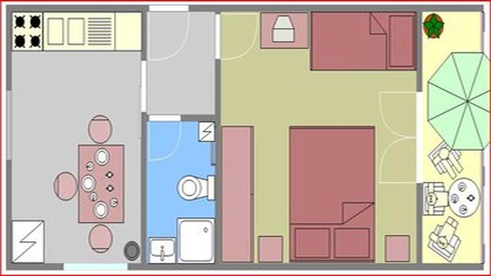 Apartman A1, na 2 osebe