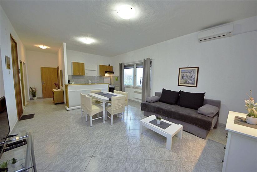 Apartment A1, for 7 persons