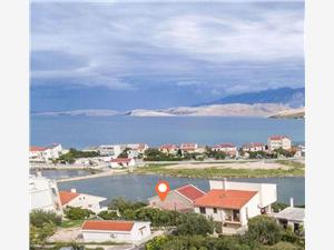 Apartment Dora Pag Pag - island Pag, Size 35.00 m2, Airline distance to town centre 700 m