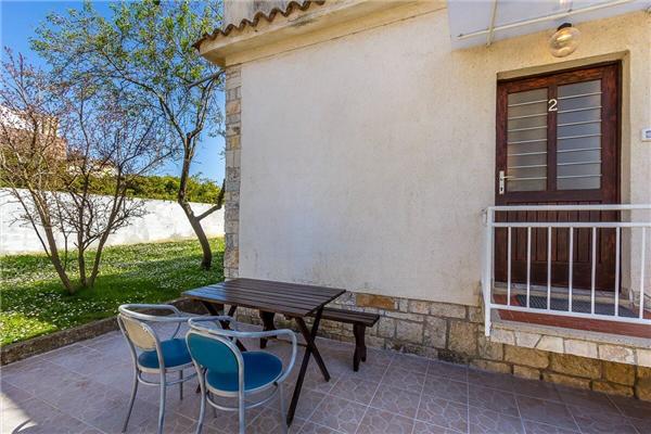 Apartment A2, for 4 persons