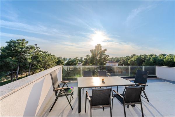 Apartment A3, for 6 persons