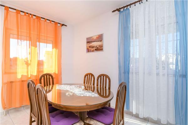 Apartment A3, for 5 persons