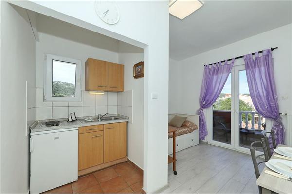 Apartment A1, for 3 persons