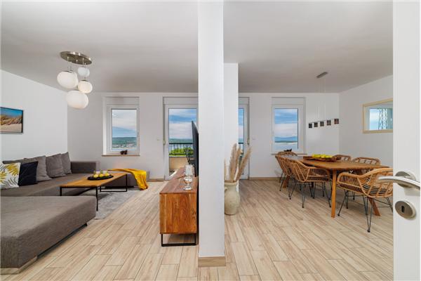 Apartment A1, for 8 persons