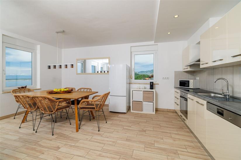 Apartment A1, for 8 persons