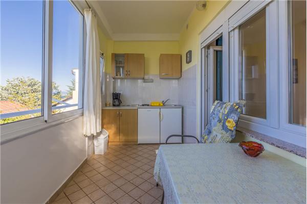 Apartment A1, for 2 persons