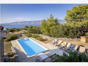 Villa Martina Stari Grad - island Hvar, Stone house, Size 190.00 m2, Accommodation with pool