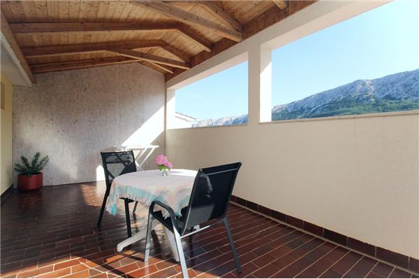 Apartment A2, for 2 persons